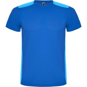 Detroit rvid ujj uniszex sportpl, royal blue, light royal (T-shirt, pl, kevertszlas, mszlas)