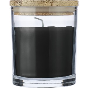 Illatgyertya �veg tart�ban, fekete