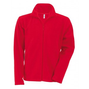 Kariban Falco cipz�ras mikropol�r pul�ver, Red