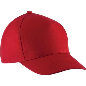 Kup 5 paneles gyerek baseballsapka, Red, U