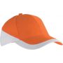 Kup Racing sapka, Orange/White