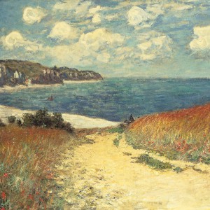 Lemeznaptr Claude Monet 2024, 30  30 cm (naptr)