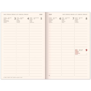 Mgnessel zrd agenda diary Gustav Klimt 2024, 11  16 cm (naptr)