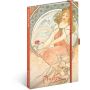 Notesz Alphonse Mucha ? Painting, lined, 13 x 21 cm