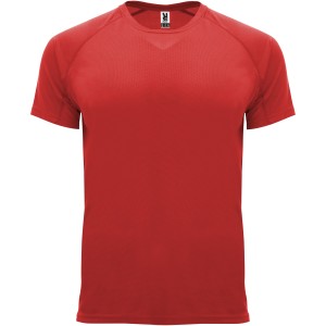 Roly Bahrain frfi sportpl, Red (T-shirt, pl, kevertszlas, mszlas)