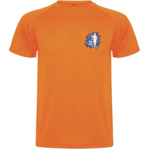 Roly Montecarlo frfi sportpl, Fluor Orange (T-shirt, pl, kevertszlas, mszlas)